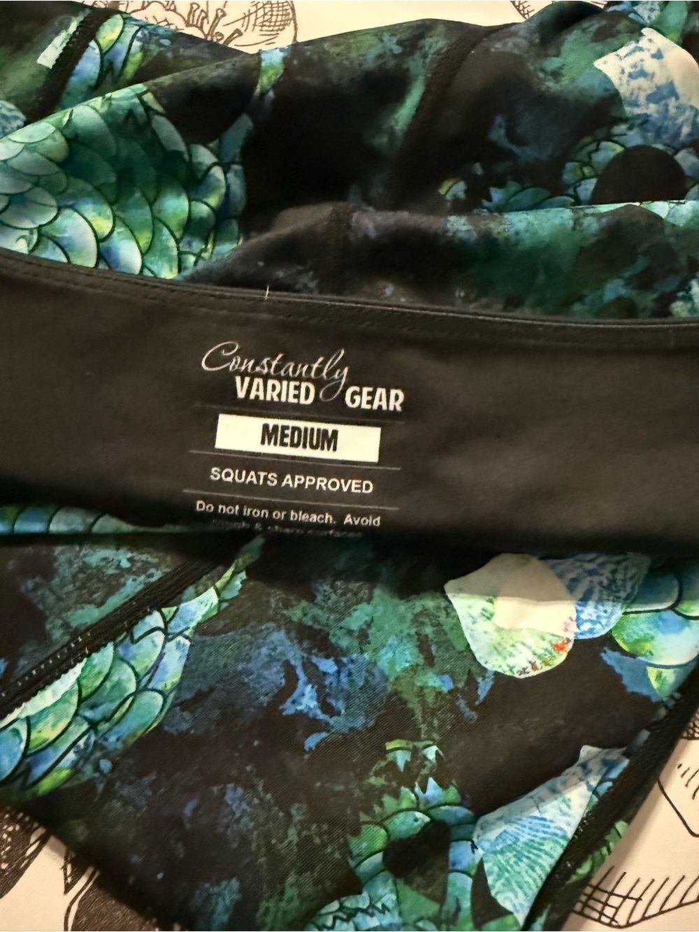 Constantly Varied Gear Mermaid Skull Leggings - Picture 2 of 2